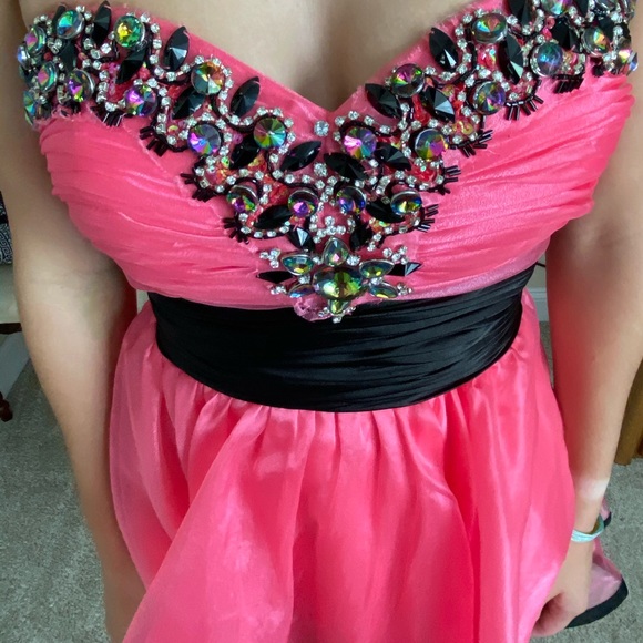 pink homecoming dress - Picture 3 of 3
